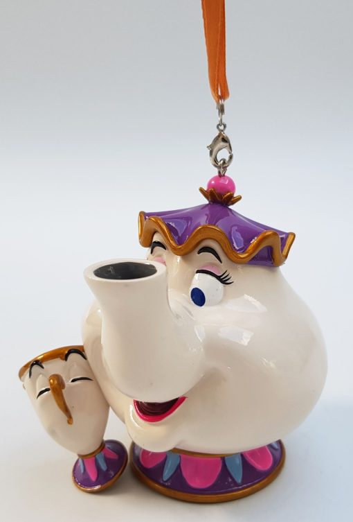 Disneyland Paris Mrs Potts & Chip Christmas Tree Ornament Decoration