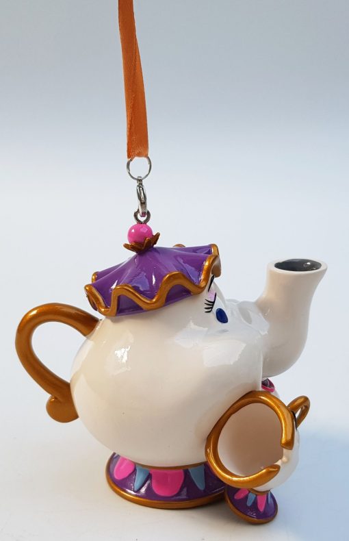 Disneyland Paris Mrs Potts & Chip Christmas Tree Ornament Decoration