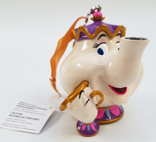 Disneyland Paris Mrs Potts & Chip Christmas Tree Ornament Decoration