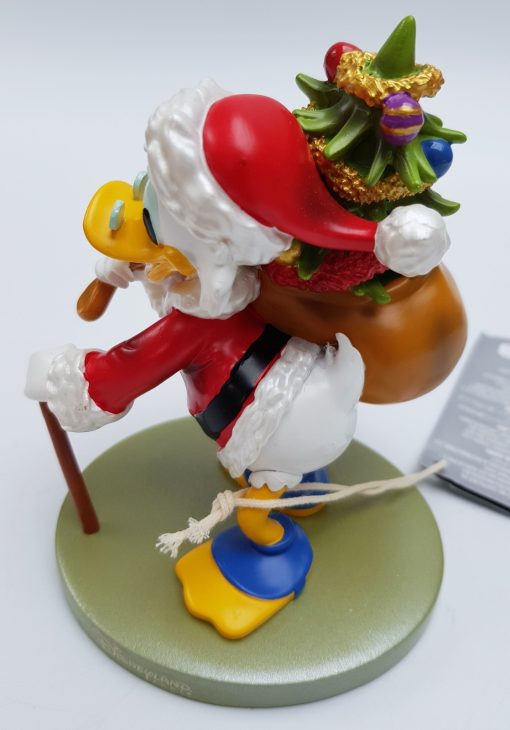 Disneyland Paris Scrooge McDuck Santa Christmas Figurine Ornament Disney Parks