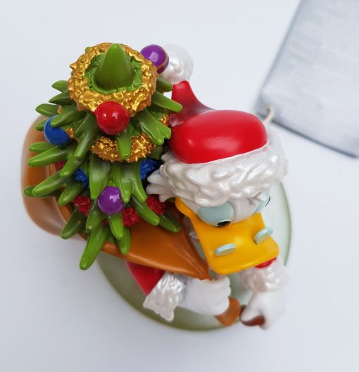 Disneyland Paris Scrooge McDuck Santa Christmas Figurine Ornament Disney Parks