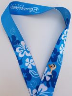 Disneyland Paris Stitch & Duckling Pin Trading Lanyard