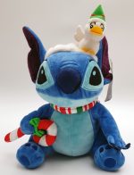 Disneyland Paris Stitch & Duckling 31cm Christmas Soft Plush