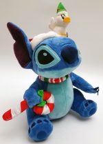 Disneyland Paris Stitch & Duckling 31cm Christmas Soft Plush