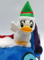 Disneyland Paris Stitch & Duckling 31cm Christmas Soft Plush