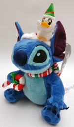 Disneyland Paris Stitch & Duckling 31cm Christmas Soft Plush