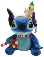 Disneyland Paris Stitch & Duckling 31cm Christmas Soft Plush