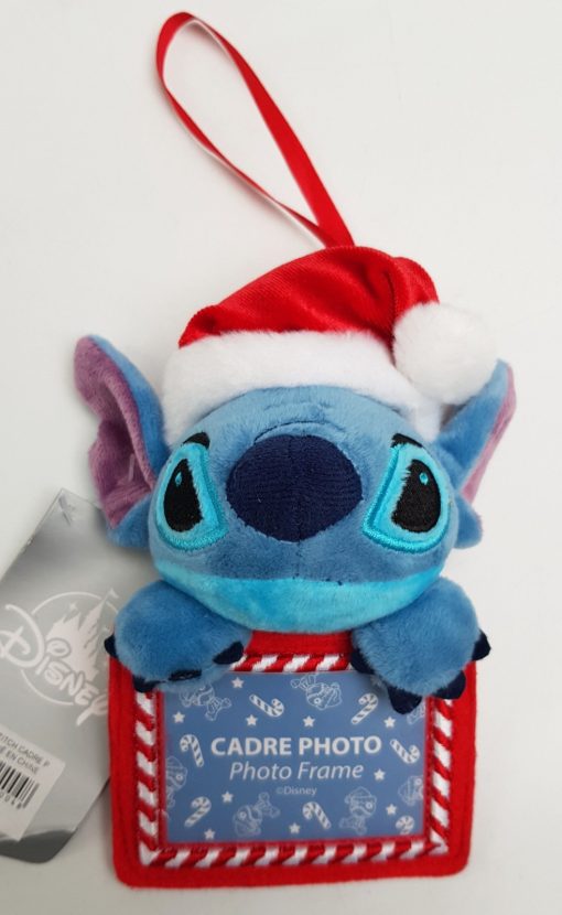 Disneyland Paris Stitch Plush Hanging Photo Frame Christmas Decoration
