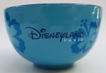 Disneyland Paris Stitch Portrait Ceramic Blue Bowl