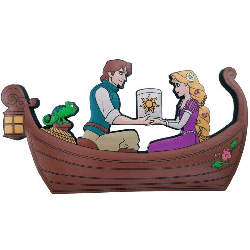 Disneyland Paris Tangled Fridge Magnet Rapunzel Flynn Rider Boat Disney Parks Disneyland Paris Tangled Fridge Magnet Rapunzel Flynn Rider Boat Disney Parks