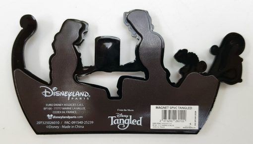 Disneyland Paris Tangled Fridge Magnet Rapunzel Flynn Rider Boat Disney Parks