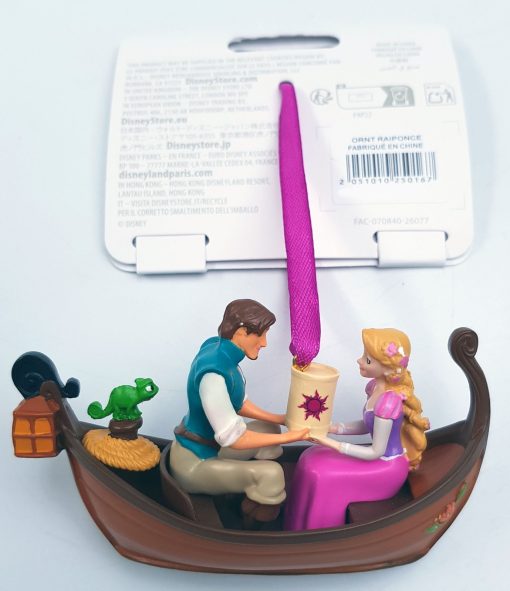 Disneyland Paris Tangled Rapunzel Boat Christmas Tree Decoration Ornament