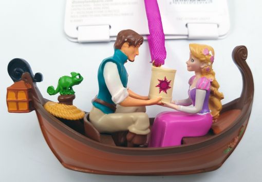 Disneyland Paris Tangled Rapunzel Boat Christmas Tree Decoration Ornament