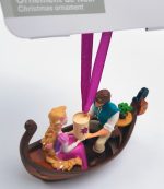 Disneyland Paris Tangled Rapunzel Boat Christmas Tree Decoration Ornament Disneyland Paris Tangled Rapunzel Boat Christmas Tree Decoration Ornament
