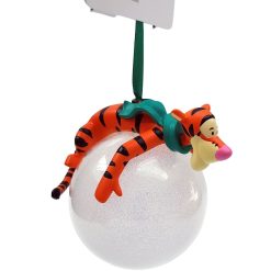 Disneyland Paris Winnie The Pooh Tigger On Top Bauble Christmas Tree Decoration Ornament