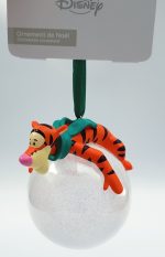Disneyland Paris Winnie The Pooh Tigger On Top Bauble Christmas Tree Decoration Ornament