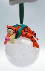 Disneyland Paris Winnie The Pooh Tigger On Top Bauble Christmas Tree Decoration Ornament