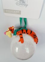 Disneyland Paris Winnie The Pooh Tigger On Top Bauble Christmas Tree Decoration Ornament