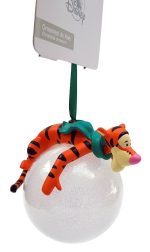 Disneyland Paris Winnie The Pooh Tigger On Top Bauble Christmas Tree Decoration Ornament