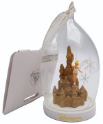 Disneyland Paris Tinker Bell Gold Castle Glass Christmas Decoration Ornament Disneyland Paris Tinker Bell Gold Castle Glass Christmas Decoration Ornament