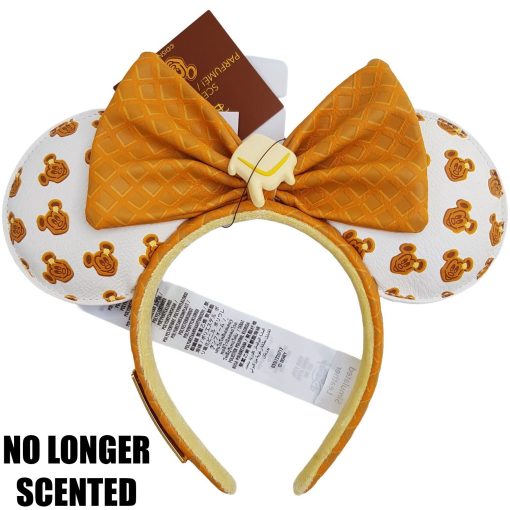 Loungefly Disney Mickey Mouse Waffle Ears Headband - NO SCENT Loungefly Disney Mickey Mouse Waffle Ears Headband - NO SCENT