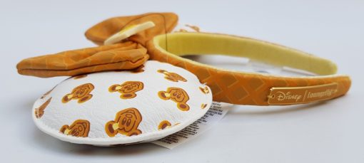 Loungefly Disney Mickey Mouse Waffle Ears Headband - NO SCENT