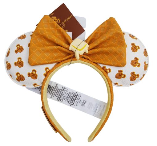 Loungefly Disney Mickey Mouse Waffle Ears Headband - NO SCENT
